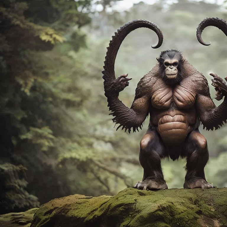 Pongoabelii1.5 Hellbeast1 By Seventhhell, Raw, Analog Style,...