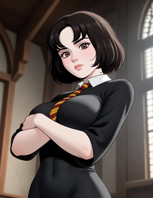 A Female Version Of Professor Severus Snape From The Harry P...