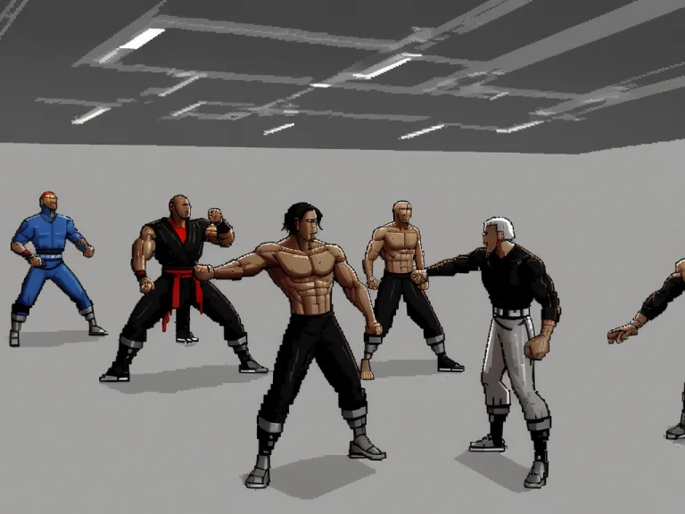 Kung Fu Cybernetic Super Soldier David Blitzkrieg Highlighte...