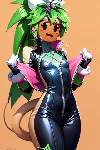 Kanna Blaster Master, Flora Fauna, Female, Flat Chest, Fully... — Stable Diffusion AI Prompt: kanna blaster master, flora fauna, female, (flat chest, fully clothed)