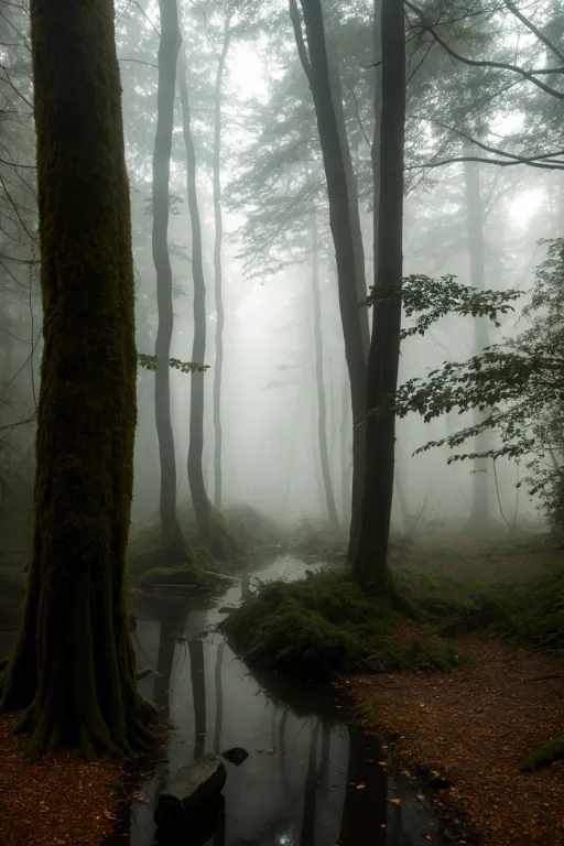 Cinematic Film Still Of Giving Superb An Enchanted Forest Wh...