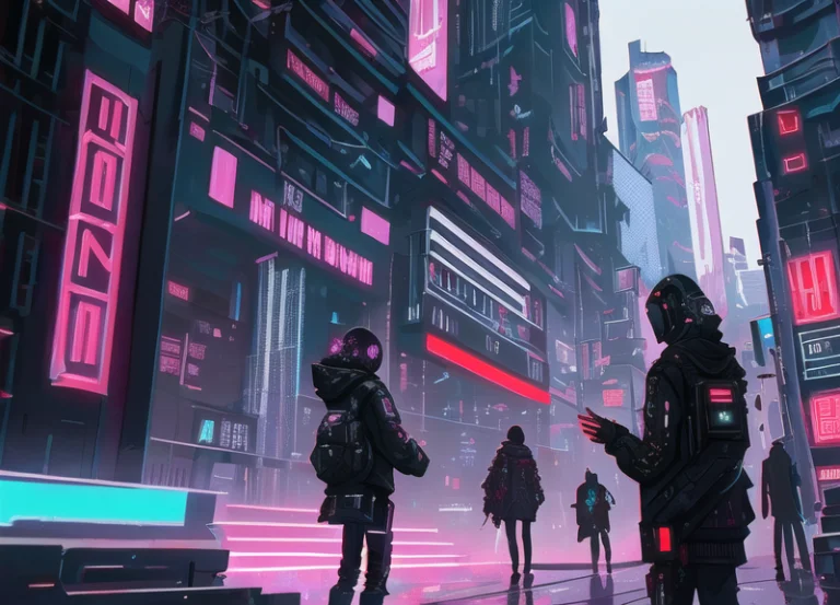 Nilsunna, Cyberpunk Style Architecture1.3, Incredibly Absurd...