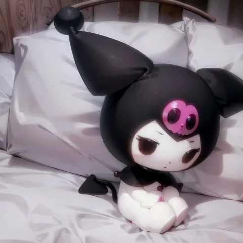 A Plush Toy Of Kuromi,,masterpiece1.2,best Quality1.1,lorahe... — Stable Diffusion AI Prompt: a plush toy of kuromi,,(masterpiece:1.2),(best quality:1.1),