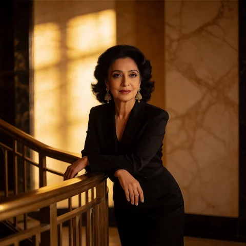 Loralux301,lux30,a Photo Of A Woman, Leaning Gracefully Agai... — Stable Diffusion AI Prompt: ,Lux30,A photo of a woman, leaning gracefully against a brass railing in an art...
