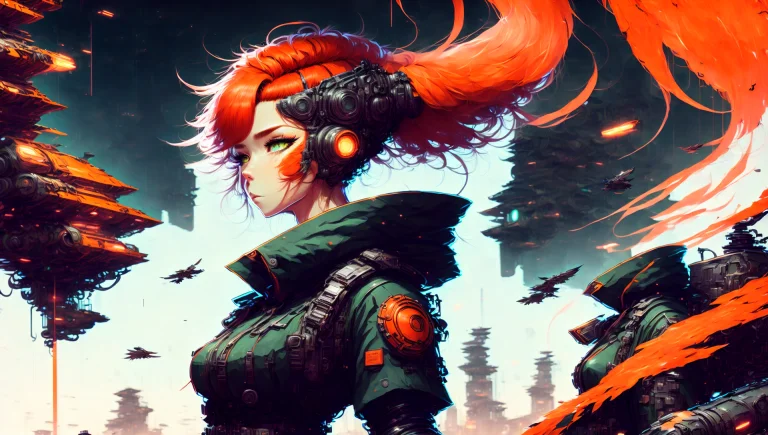 Anime, Yokaihunter0.5thoraredblade12 Red Hair, Sneaky Spy En...