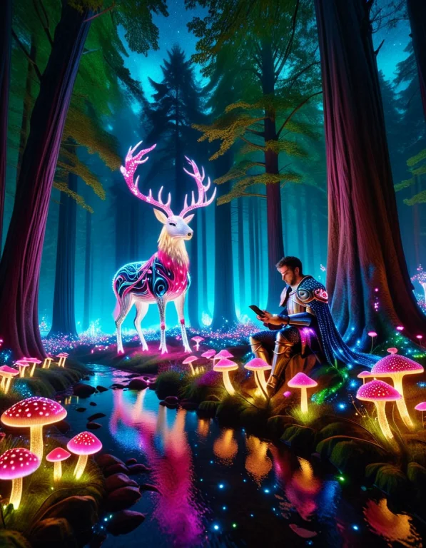 2. An Enchanted Medieval Forest Completely Overtaken By Colo...