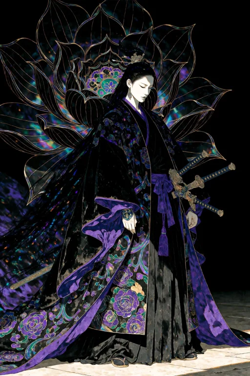Adult Original Fantasy Warrior Woman, Elegant Severe Express...