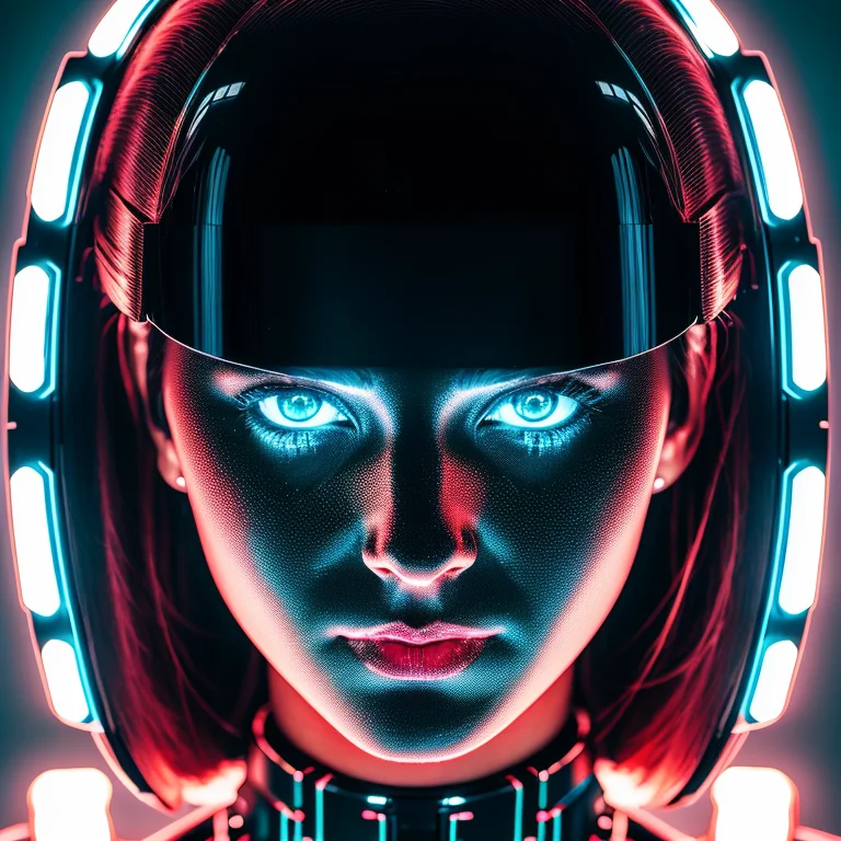 Raw Photo, Cyber Robot Women With Human Head, 8k Uhd, Dslr,...