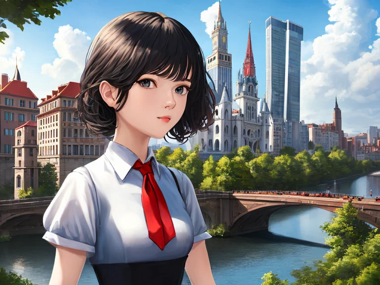 Masterpiece,newest,exceptional1.2, Realistic,1girl,bangs,bla...