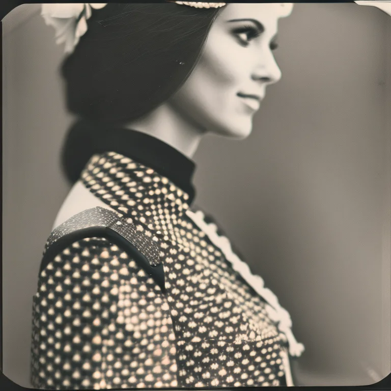 Medium Shot Candid Photograph Braid Paisley0.8 Wearing A Fan...