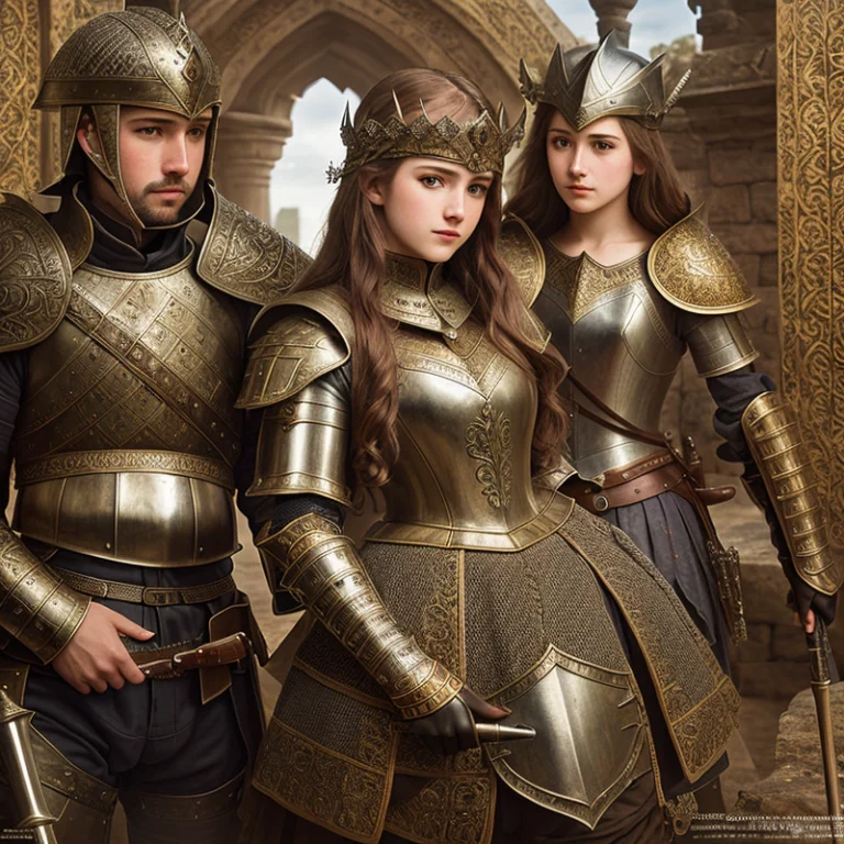 Battle Of The 16th Century, Girl Knight, Flirting With Camer...