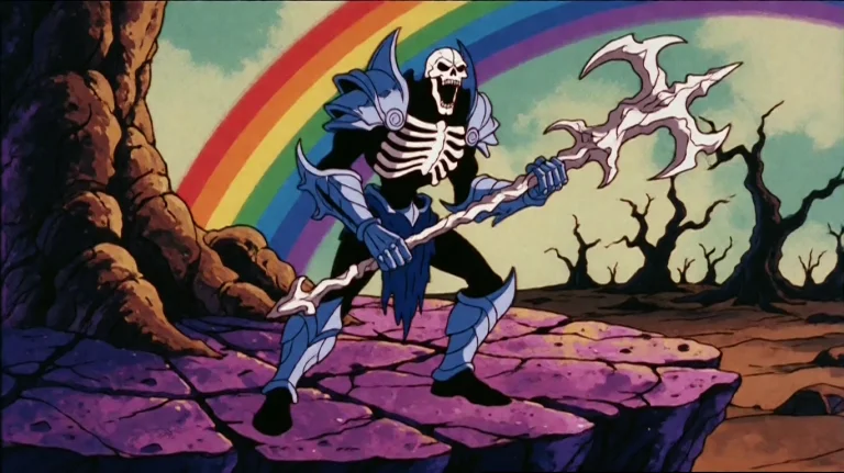 Hmnandmstr11985, A Towering, Skeletal Figure With A Roaring...