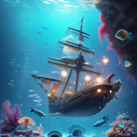 ,fractals,thorax,nautilus, Orchid, Skull, Betta Fish, Biolum... — Stable Diffusion AI Prompt: ,(fractals),thorax,nautilus, orchid, skull, betta fish, bioluminiscent creatures...