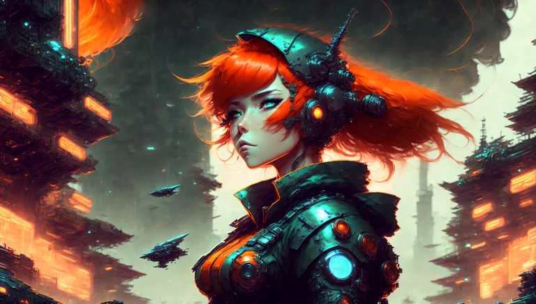 Anime, Scififantasy Thoraredblade1 Red Hair, Sneaky Spy Engi...
