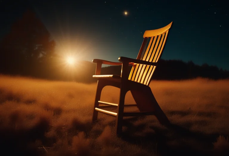 A Chair Balanced On A Single Beam Of Sunlight, 35mm Film Sti...