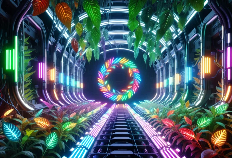Colorful Led Lights, Return To Biogenetics Turn Over A New L...