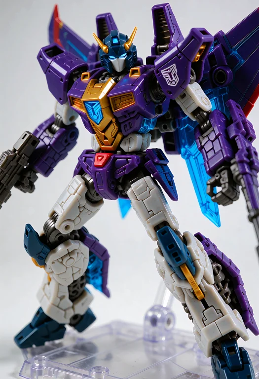 This Is A Product Shot Of A Transformers Action Figure, A Hu...