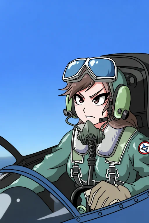 C1nd, 1girl, Solo, Female Pilot, Actual Pilot, Upper Body, I...