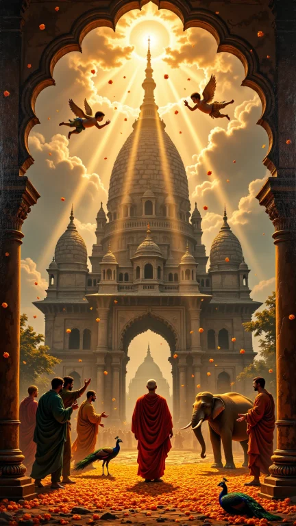 Aidmahidreamstyle, A Renaissance-style Oil Painting Depictin...