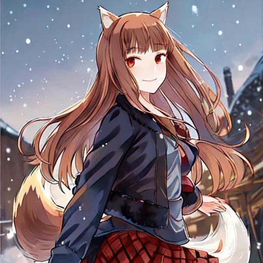 1girl, Portrait, Animalears, Bangs, Brownhair, Floatinghair,...