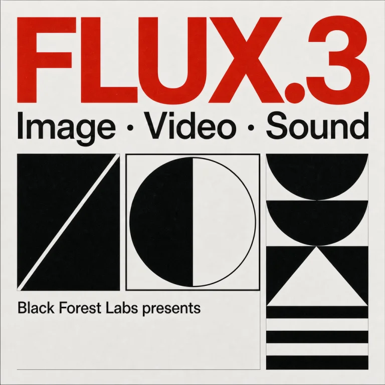 A Bold Swiss-style Concert Poster With The Giant Headline Fl...