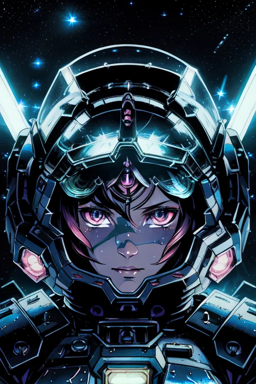 Loravalerianlaureline-comic-style0.6 Girl Wearing Gundam Arm...
