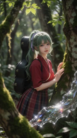 Michiru Kaiou,michiru Kaiou — Stable Diffusion AI Prompt: 海王满(Michiru Kaiou),高清写实风格、细节锐利、肌肤纹理逼真、光影柔美、超高分辨率...