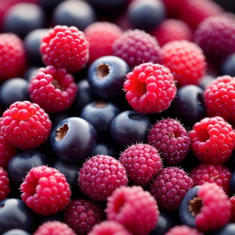 4k, Wild Berries, Close-up — Stable Diffusion AI Prompt: 4k, wild berries, close-up