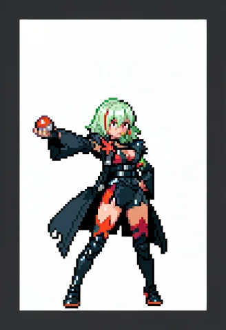 Masterpiece, Best Quality, 1girl, Solo, Diabellstar The Blac... — Stable Diffusion AI Prompt: masterpiece, best quality, 1girl, solo, diabellstar the black witch, holding pok...