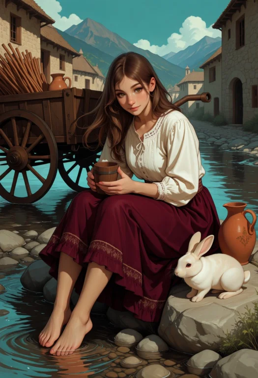 Masterpiece, Best Quality, Very Aesthetic, A Beautiful Young...
