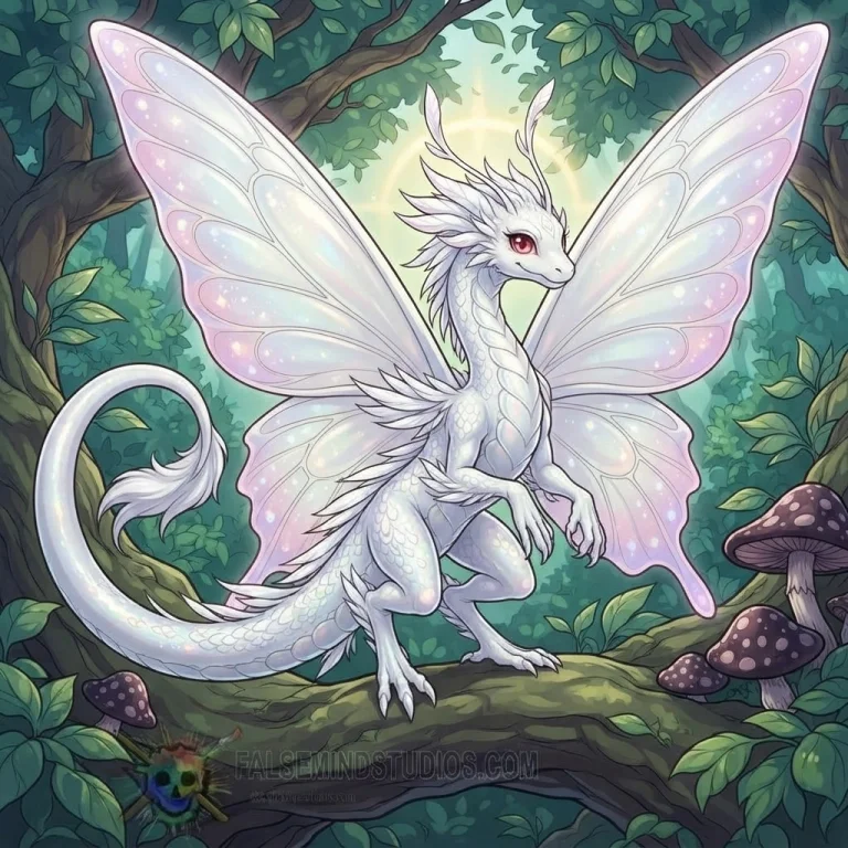 White Fairy Dragon, Yugioh Artwork, Anime Style, Create Imag...