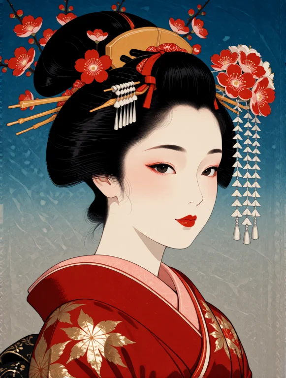 Nippon A Premium Highly Detailed Traditional Japanese Woodbl...