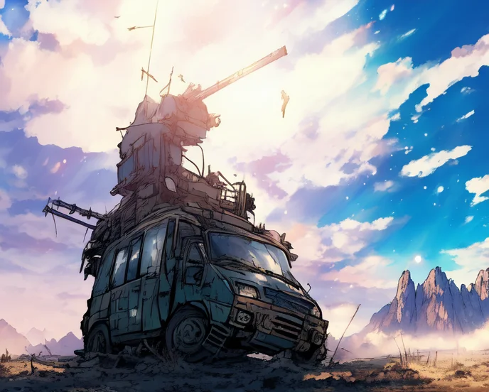 Artbytokiame, Postapocalyptic, Post Apocalypse, Best Quality...