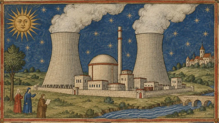 Close To  Medieval, A Nuclear Power Plant,