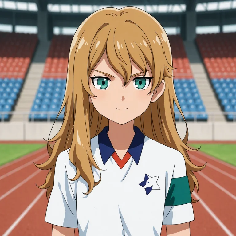 Female. Version With Long Hair