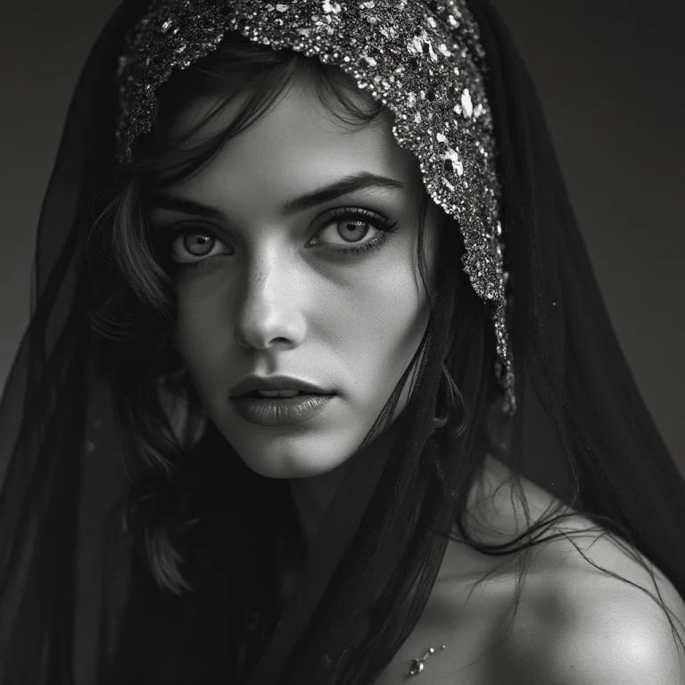 Picture A Woman Who Shrouds Herself In Secrecy, Like The Elu...