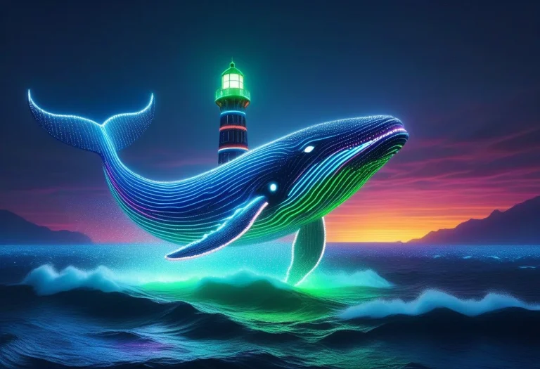 Led, Colorful Led Lights, Wide Intricate Mesmerizing Seascap...