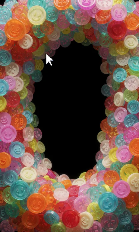 Loracinemaartstyle1 Vertical Portrait Y2k Rave Sticker Explo...