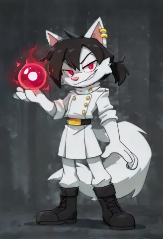 Bybigdad, Solo, 2d, 1boy, Kyubey, Anthro, Red Pupils Eyes, G... — Stable Diffusion AI Prompt: ByBigdad, solo, 2D, 1boy, Kyubey, anthro, red pupils eyes, glowing eyes, black h...