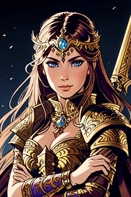 Loravalerianlaureline-comic-style0.6 A Beautiful Female Warr...