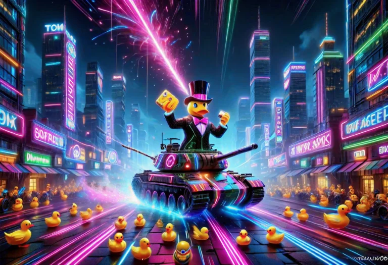 Lazypos, Led, Colorful Led Lights, No Humans, Duck, Solo, Ri...