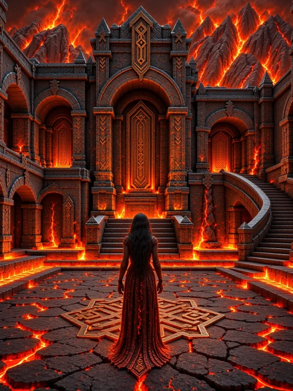 Hvfc, Hidden Volcanic-forge Courtyard, Front View Of A Long...