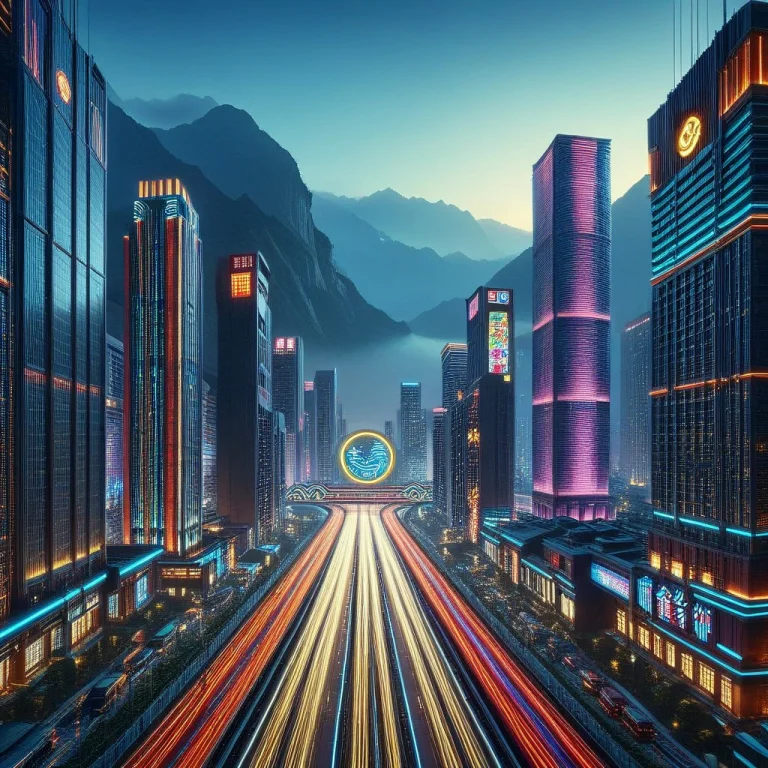 Led, Colorful Led Lights, Japanese Shogun R3s1d3nc3, Dystopi...