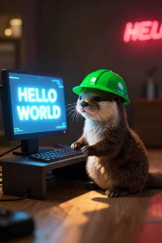 Swtich Helmet Color To Green — FLUX AI Prompt: Swtich helmet color to green