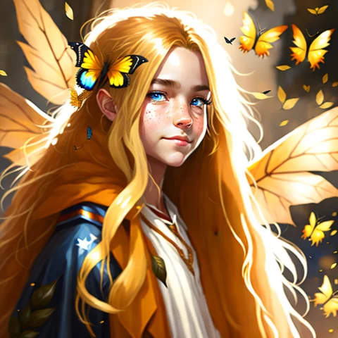 9 Year Old Fairy, Watercolor Style, Ethereal, Beautiful, Hea... — Stable Diffusion AI Prompt: 9 year old fairy, watercolor style, ethereal, beautiful, heavenly, bright lumino...