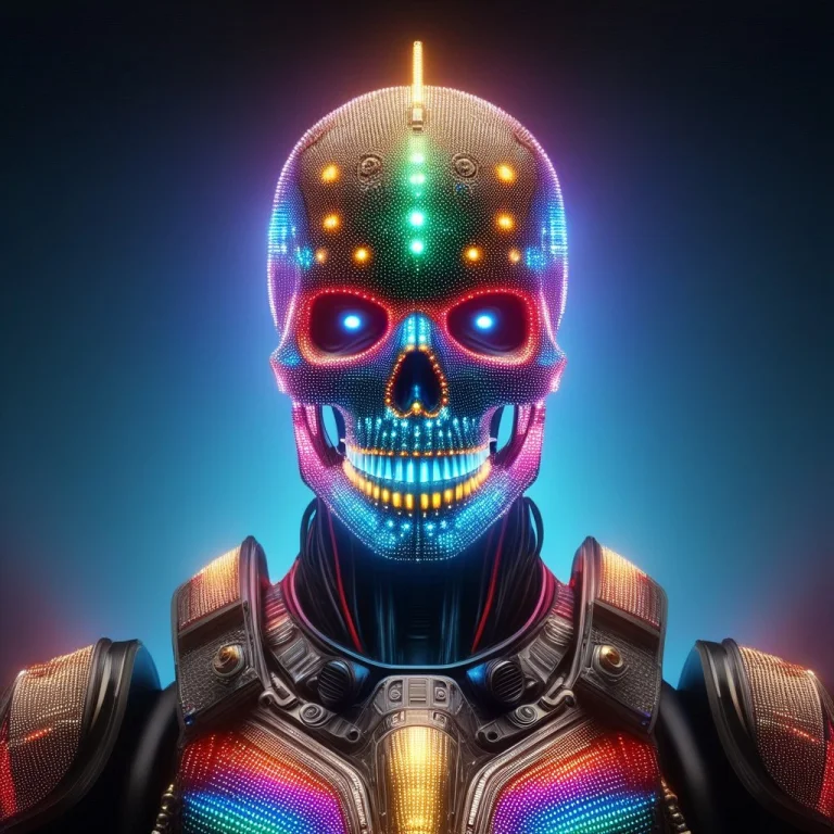 Masterpiece, Best Quality, Highres, Absurdres, Skull, Made O...