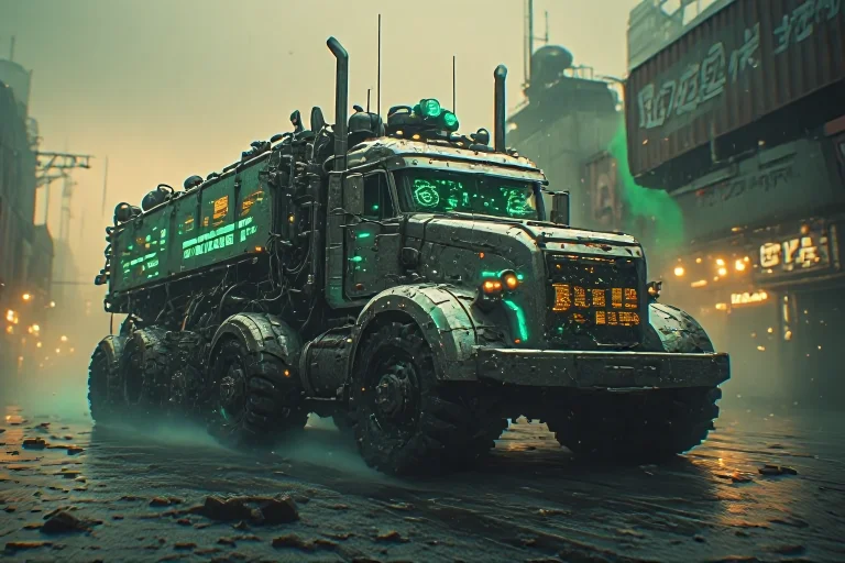 Painterly Anime Artwork, Masters Media, So-vehicles - Cybert...