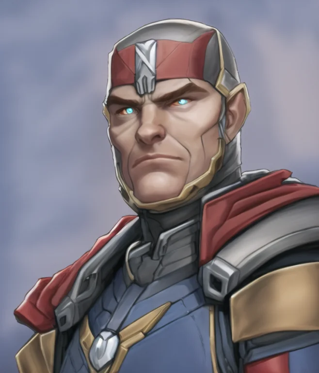 A Close Up A Marvel Supervillain, Charhelper, Mid Range Port...