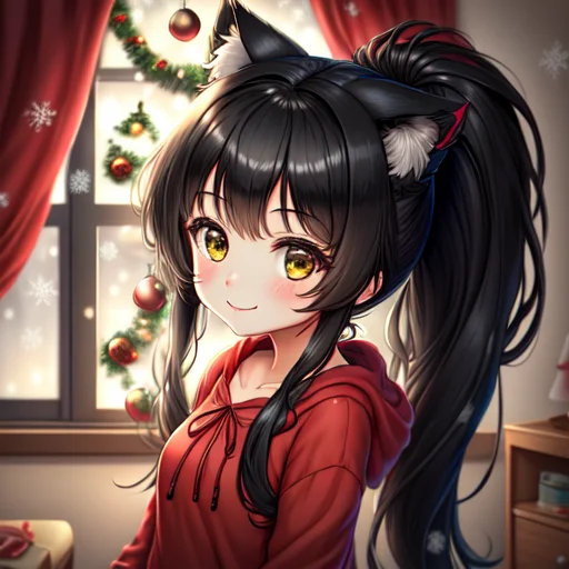 Masterpiece, Best Quality, 1girl, Teenager, Younger, Black H...
