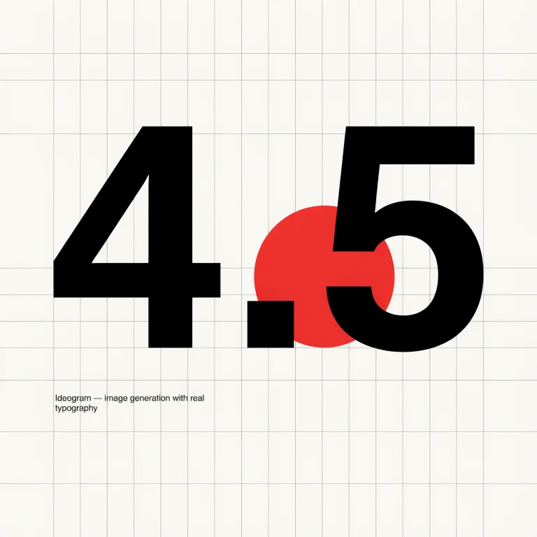 A Minimalist Swiss-style Design Poster Huge Black 4.5 In Hel...